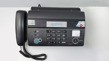 photo of fax machine