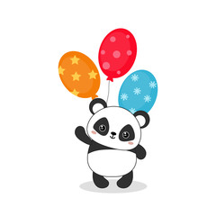 Panda bear illustration