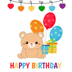 Cute bear illustration