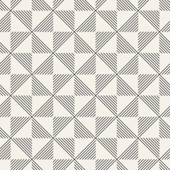 Vector seamless pattern. Modern stylish abstract texture. Repeating geometric tiles