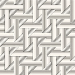 Vector seamless pattern. Modern stylish abstract texture. Repeating geometric tiles