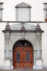 Obraz premium Doorway of the Old Armory - Schaffhausen, Switzerland
