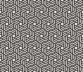 Vector seamless pattern. Modern stylish abstract texture. Repeating geometric tiles