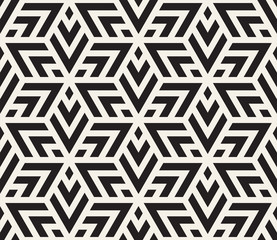 Vector seamless pattern. Modern stylish abstract texture. Repeating geometric tiles