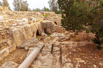 Ancient ruins. Cyprus
