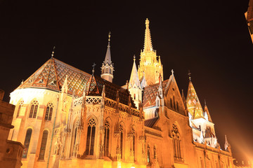 Matthiaskirche im Burgviertel von Budapest, Ungarn