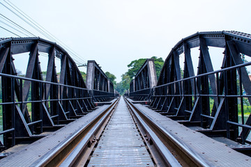 The Bridge Over the River Kwai in Kanchanaburi, Thailand