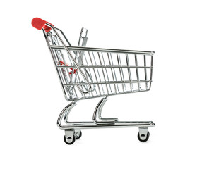 Shopping Cart Trolly isolated on White Background