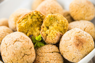 Polpette di ceci, Cibo Vegetariano