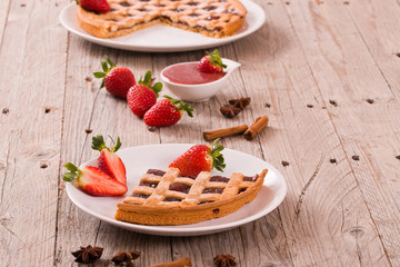 Strawberry Tart. 