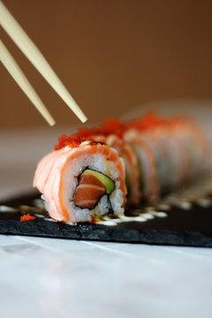 Sushi and Chopstick