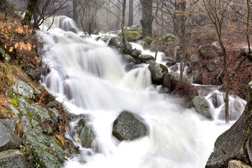 Garganta de Nuño Cojo en Piedralaves. Avila