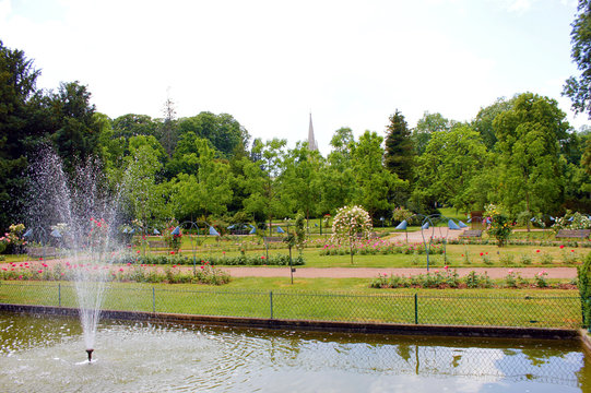 le parc de la p&eacute;pini&egrave;re &agrave; Nancy