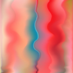 Blurred background. Abstract vector illustration. Multicolored. Wavy. Rainbow.