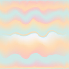 Fototapeta premium Blurred background. Abstract vector illustration. Multicolored. Wavy. Holographic.