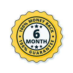 6 Month Money Back illustration