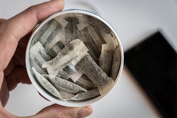 Snus -  Snus, a moist powder tobacco product widely consumed in Norway and Sweden and among athletes
