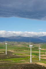 Fototapeta premium Wind energy concept