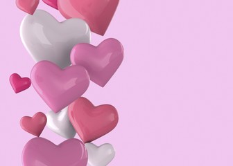 Love Background - 3D