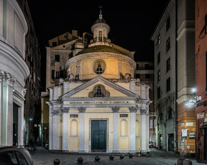 Fototapeta na wymiar Architecture and sights of the Italian city of Genoa