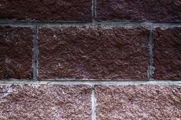 Abstract background of tile brick wall. Texture surface of stone wall