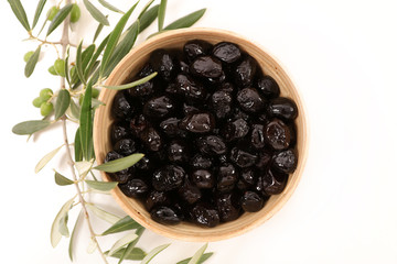 black olive and branch