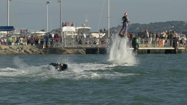 Flyboarding in Sainte-Maxime 