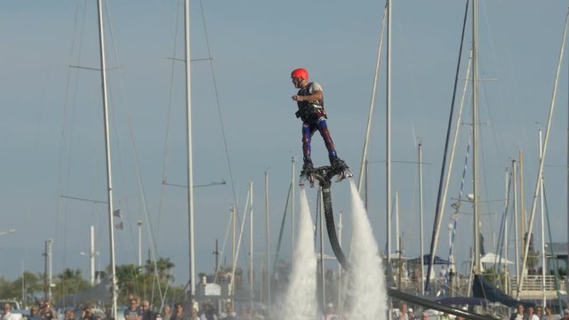 Flyboarding in Sainte-Maxime