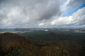 Bezdez Castle in Northern Bohemia, Czech Republic.