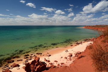 Bottle Bay. François Peron national park. Denham. Shark Bay. Western Australia