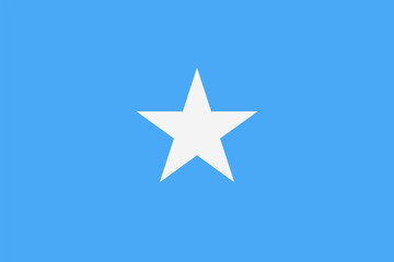 Somalia Flag Vector Flat Icon