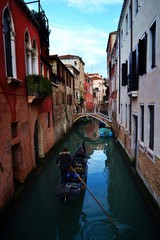 Venice gondola colorful