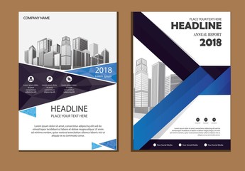 Vector flyer, corporate business, flyer, brochure design, annual report and cover presentation with simple modern design template. EPS 10