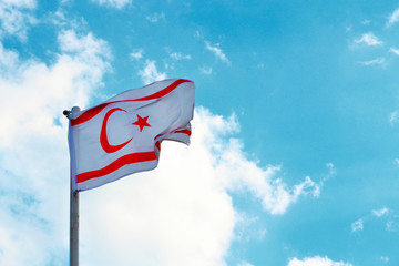 Flag of Turkish Republic of Northern Cyprus