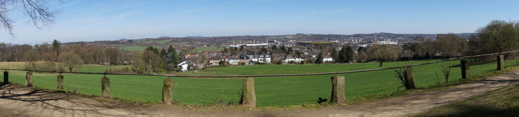 Aachen Lousberg Panorama Soers