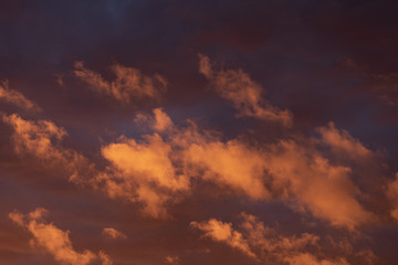 Tramonto dopo il temporale