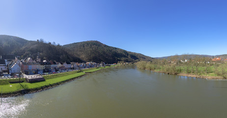  river main with village of Freuden and- Collenberg