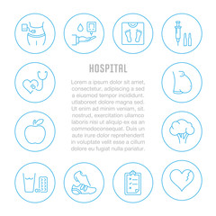 Website Banner and Landing Page of Hospital.