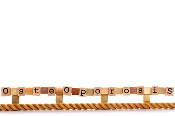  Text Osteoporosis Concept
