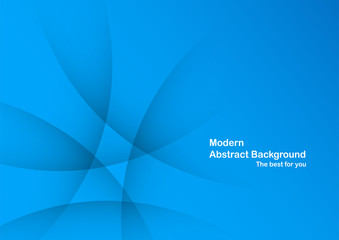 Abstract blue background with copy space for text.