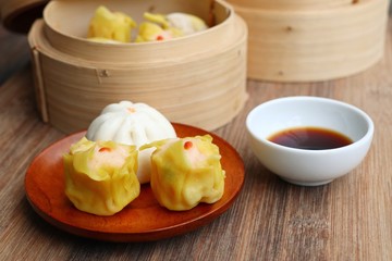 Chinese steamed dumplings and buns