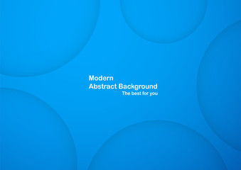 Abstract blue background with copy space for text.
