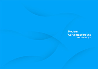 Abstract blue background with copy space for text.