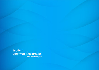 Abstract blue background with copy space for white text.