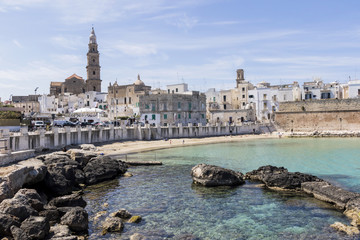 Panoramic view of Monopoli italy