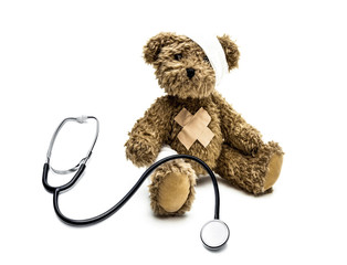 Stethosokop mit Teddy