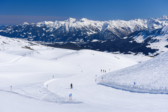 alps winter sport Hoher Ifen Austria  