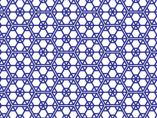 flower pattern vector, repeating linear of triangle petal like flower, monochrome stylish, monochrome hexagonal pattern, arabesque optical pattern in black and white.