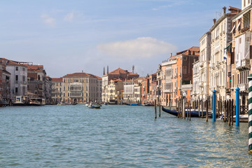 Palaces along the Grand Canal, Venice, Italy