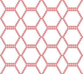 Abstract geometric vector pattern